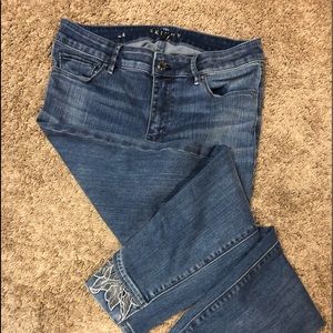 WHBM crop jeans